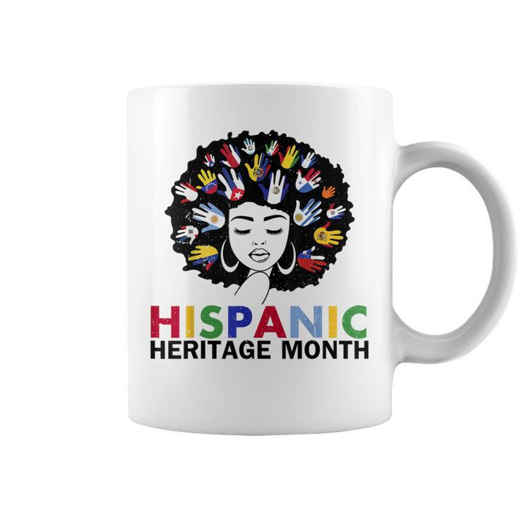 National Hispanic Heritage Month Messy Bun For Man Coffee Mug