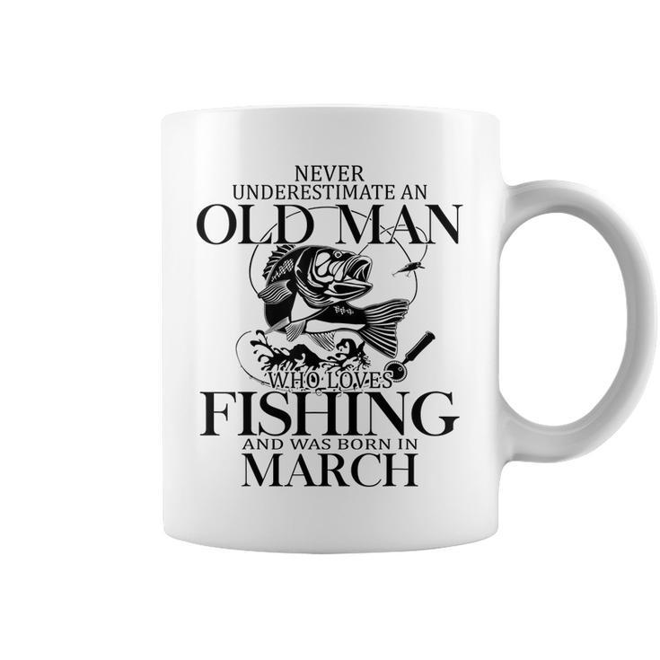Never Underestimate An Old Man Who Loves Gardening Gift For Mens Coffee Mug