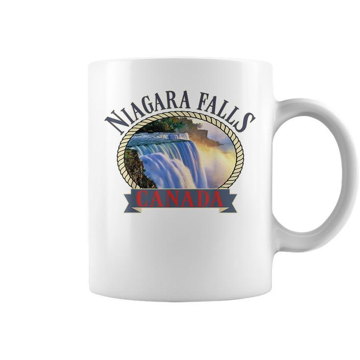 Niagara Falls Canada Usa Nature River  Coffee Mug