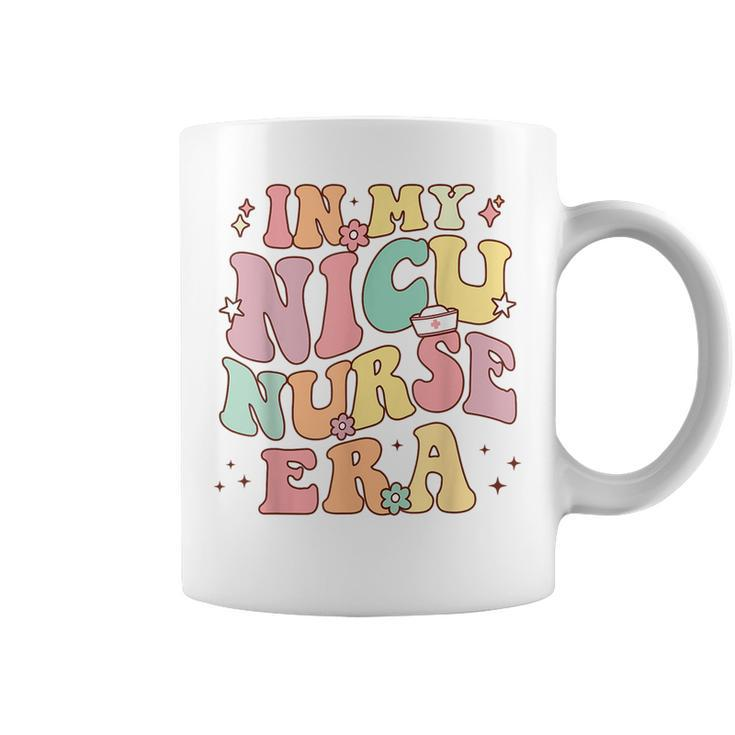 In My Nicu Nurse Era Retro Nurse Appreciation Neonatal Nurse Coffee Mug