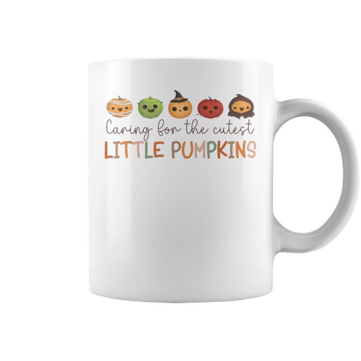 Nicu Nurse Halloween Cutest Pumpkins Mother Baby Nurse Fall Coffee Mug