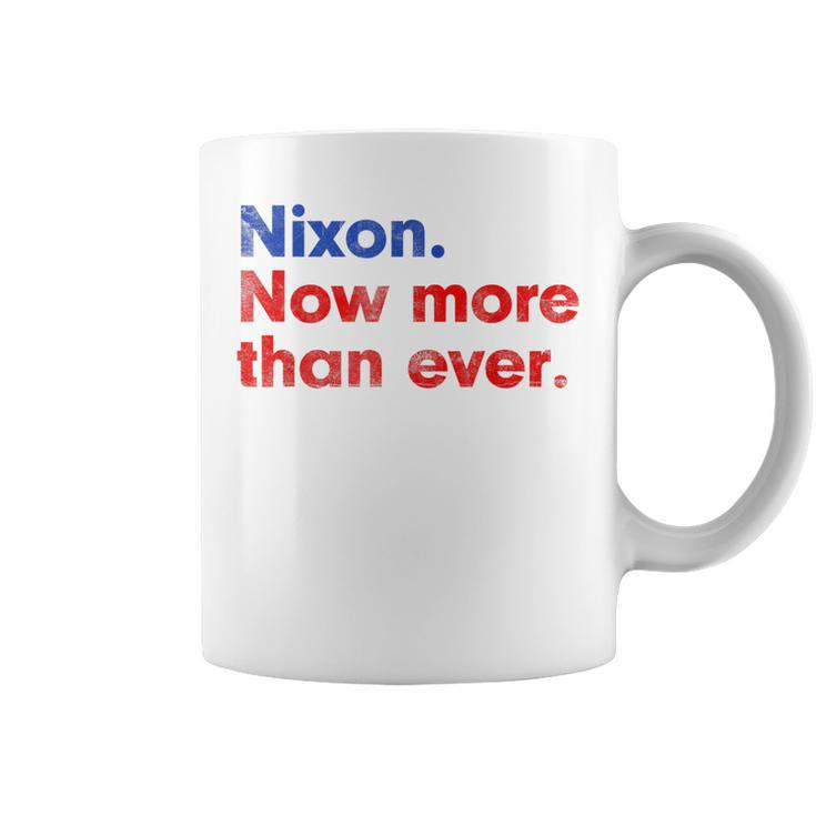 Nixon Now More Than Ever  Distressed  Coffee Mug