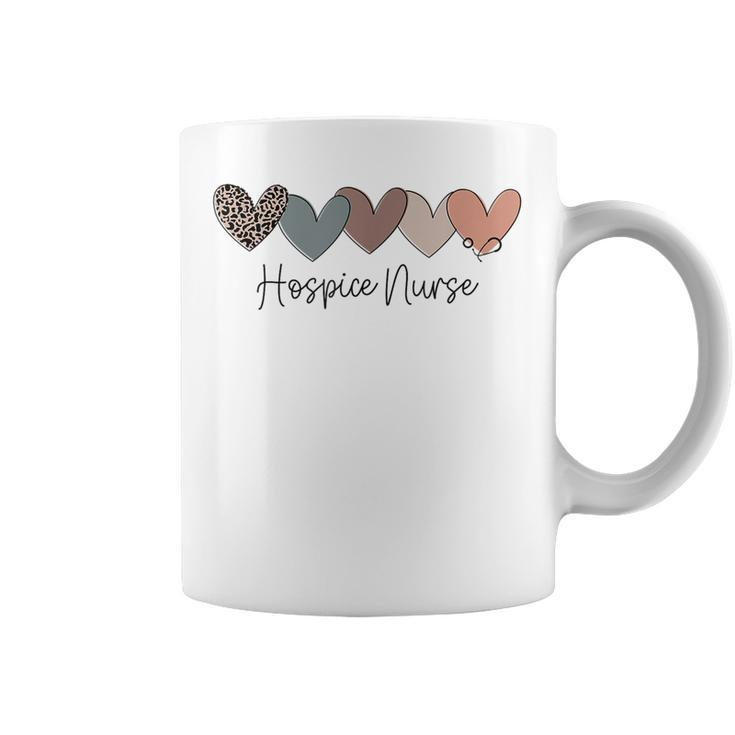 Novelty Hospice Nurse Life Heart Love Nurse Week Coffee Mug