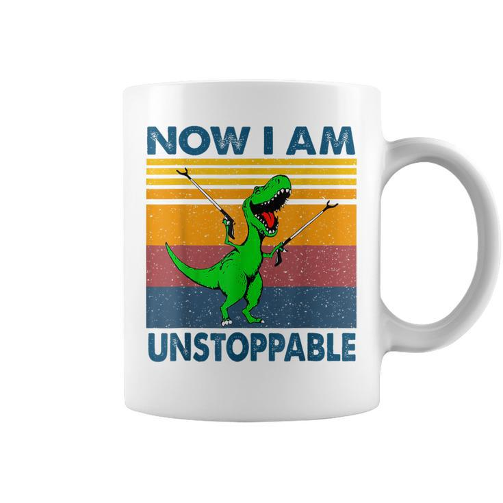 Now Im Unstoppable - Funny T-Rex Dinosaur  Coffee Mug