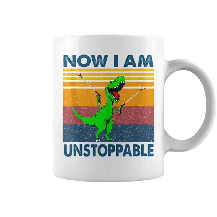 Now Im Unstoppable - Funny T-Rex Dinosaur  Coffee Mug