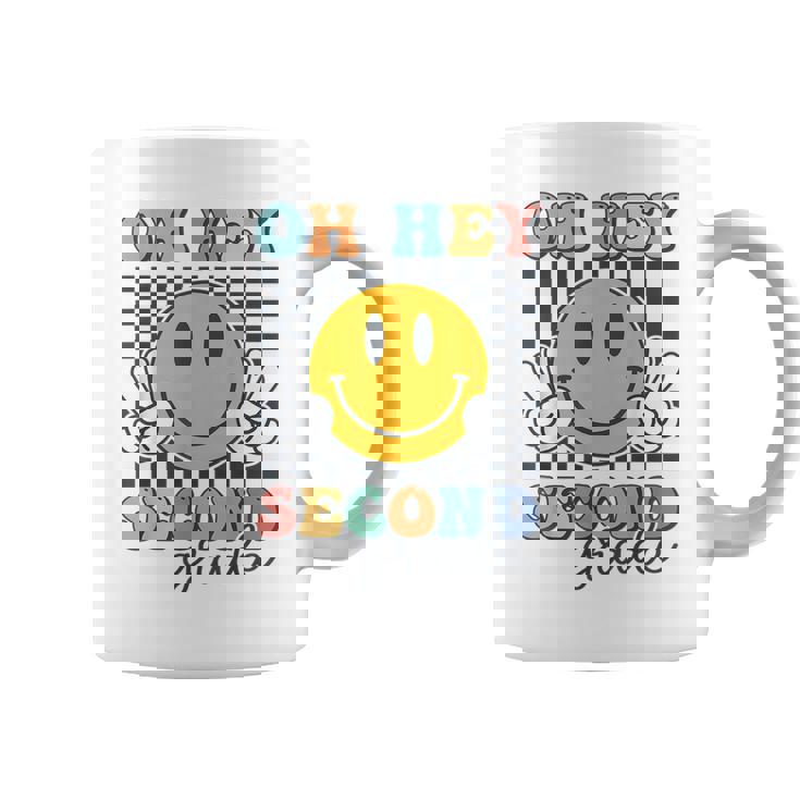 Oh Hey Second Grade Cute Smile Back To School 2Nd Grade Team  Coffee Mug
