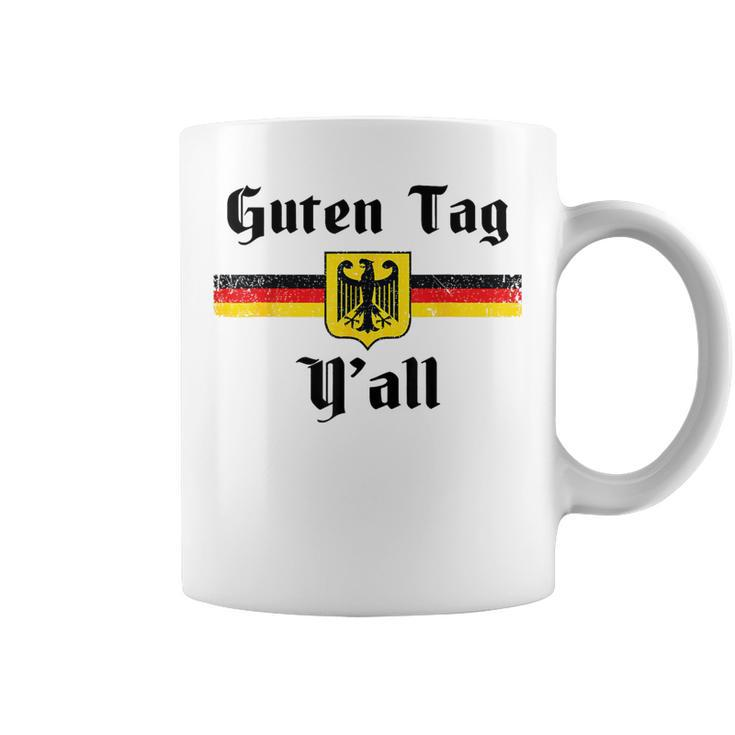Oktoberfest German Flag Eagle Prost Guten Tag Y'all Fun Idea Coffee Mug