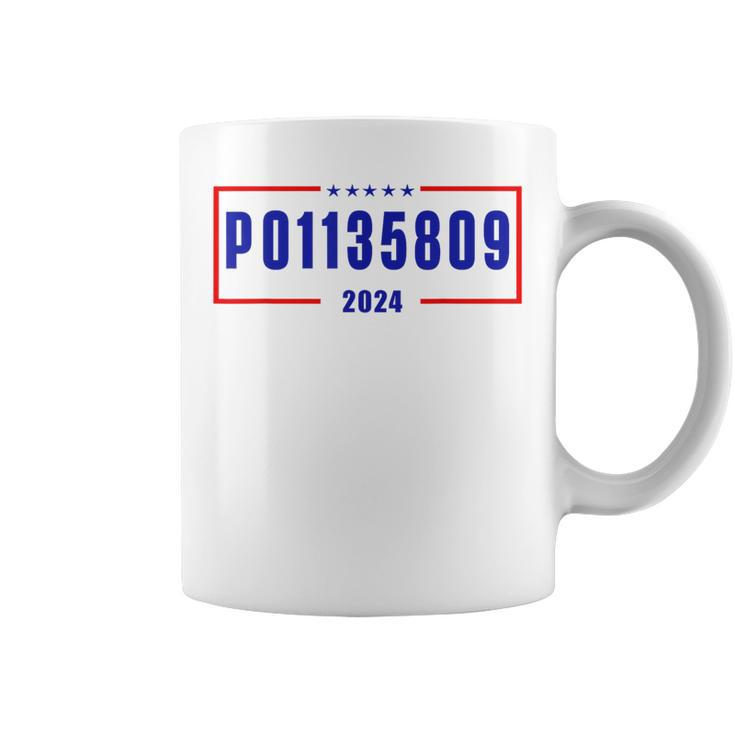 P01135809 Never Surrender Pro Trump 2024 Coffee Mug