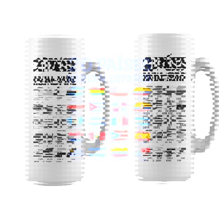 Hispanic Heritage Month Teacher Latin Heritage Flags School Coffee Mug