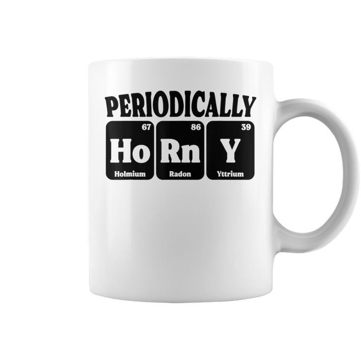 Periodically Horny Adult Chemistry Periodic Table Coffee Mug