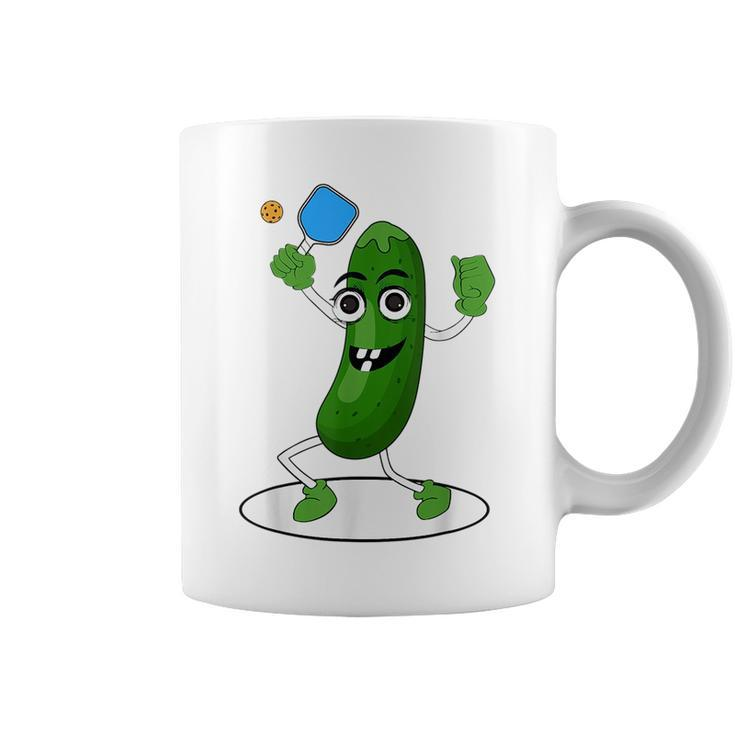 Dabbing Pickle Gift Dancing Cucumber Lover Funny Gifts Front & Back Coffee  Mug
