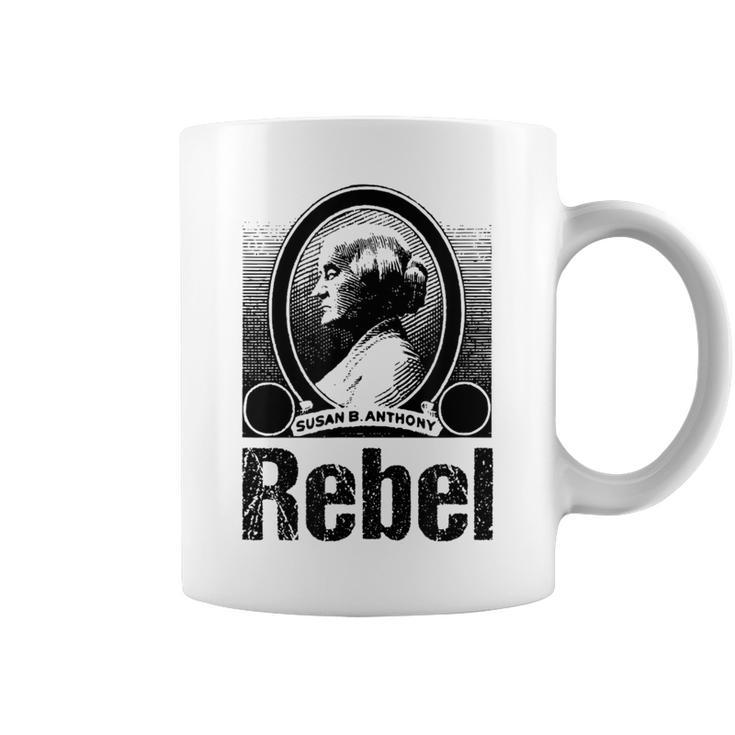 Political Rebel Susan B Anthony Women's History Coffee Mug