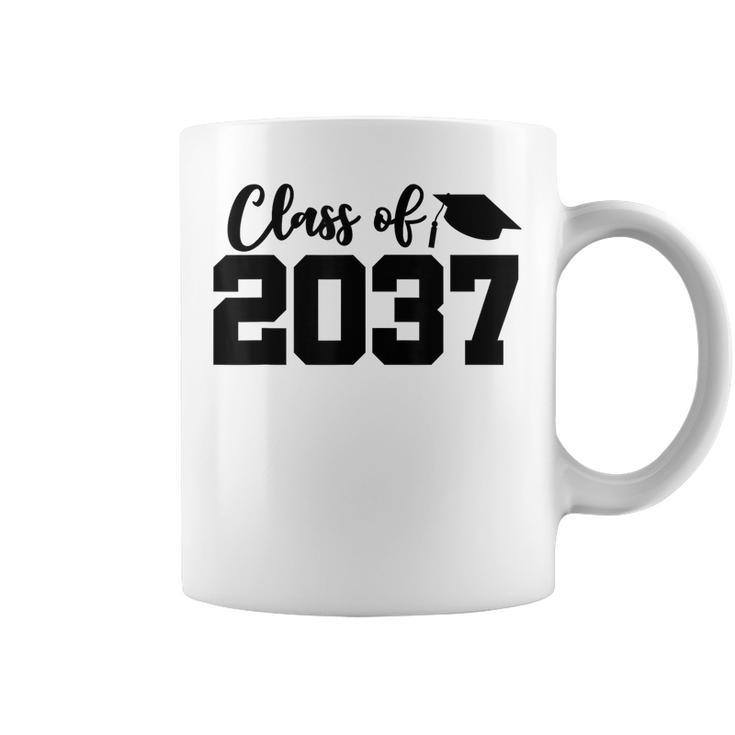 Pre-K Class Of 2037 First Day School Grow With Me Graduation Coffee Mug