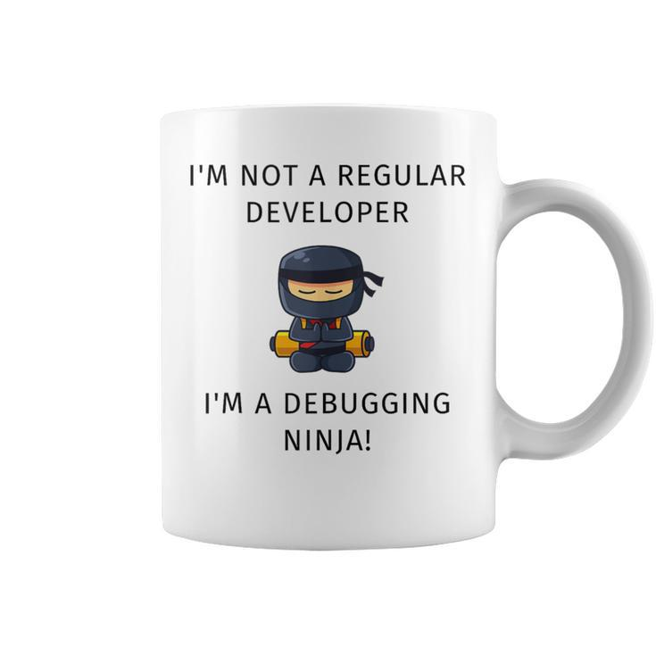 Programmer Coder Engineer Developer Debugging NinjaCoffee Mug