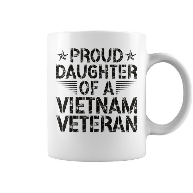 Proud Daughter Of A Vietnam Veteran Vintage For Men Coffee Mug