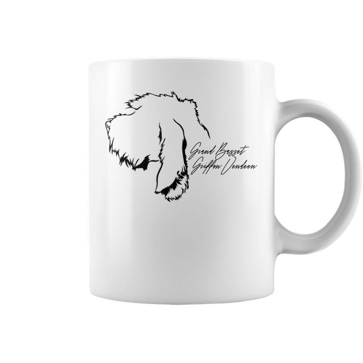 Proud Grand Basset Griffon Vendeen Profile Dog Mom Dog Coffee Mug