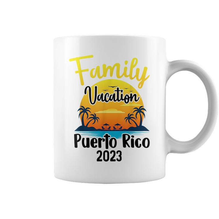 Puerto Rico Family Vacation 2023 Matching Boricua Vacay Pr  Coffee Mug