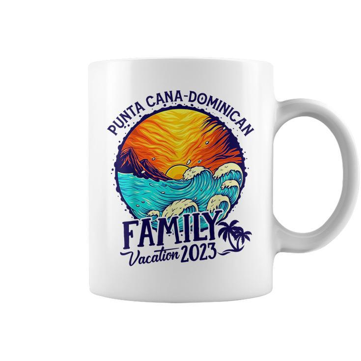 Punta Cana Dominican Vacation 2023 Matching Family Group  Coffee Mug