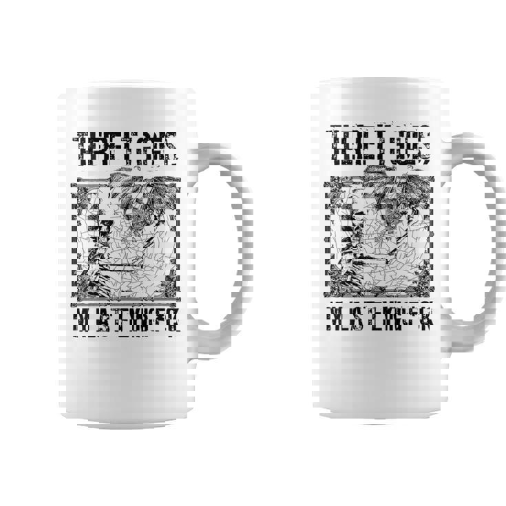 There It Goes My Last Flying F Sarcastic Happy Halloween Coffee Mug