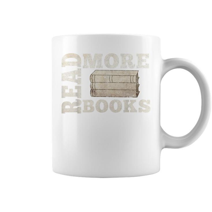 Read More Books Book  Reading English Lit Funny  Coffee Mug