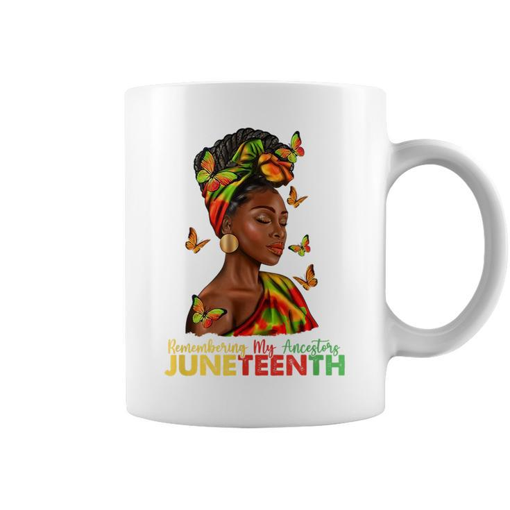 Remembering Ancestors Celebrate Junenth For Women Coffee Mug