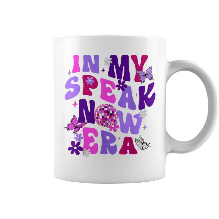 Retro Groovy In My Speak Now Era Speak Coffee Mug