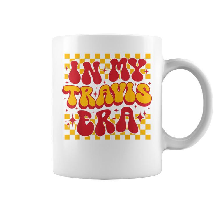 Retro Groovy In My Travis Era Coffee Mug