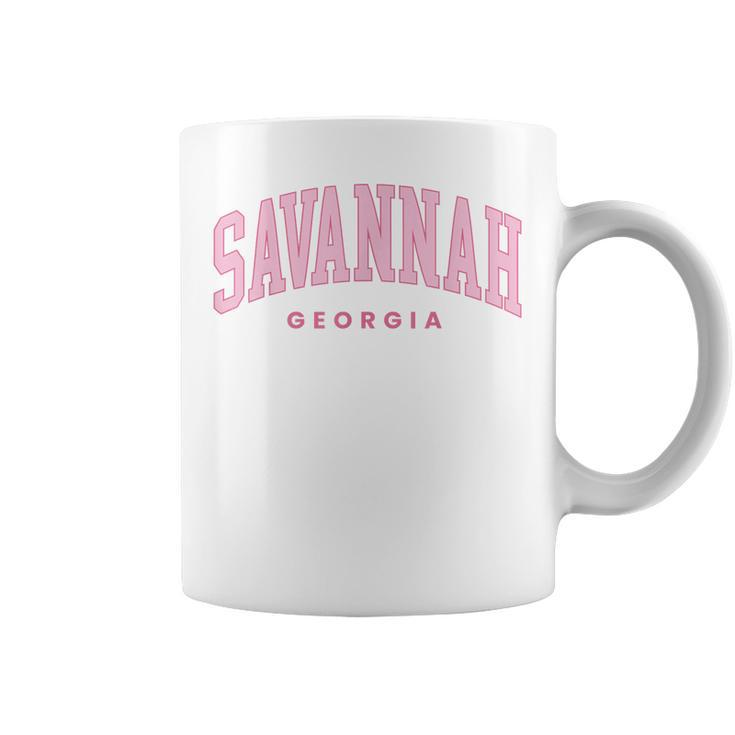 Retro Savannah Georgia Vintage Preppy Throwback Girls Kid  Coffee Mug
