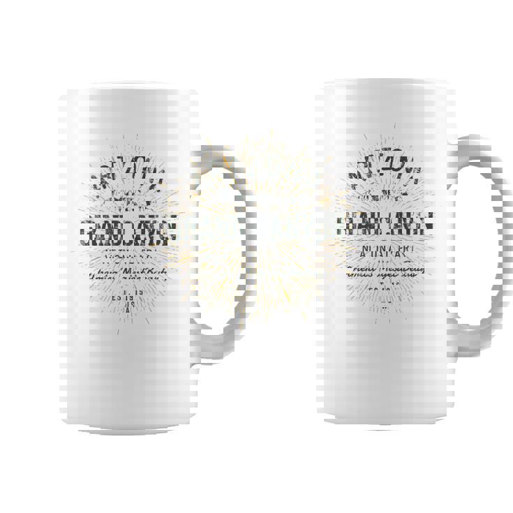 Retro Style Vintage Grand Canyon National Park Coffee Mug
