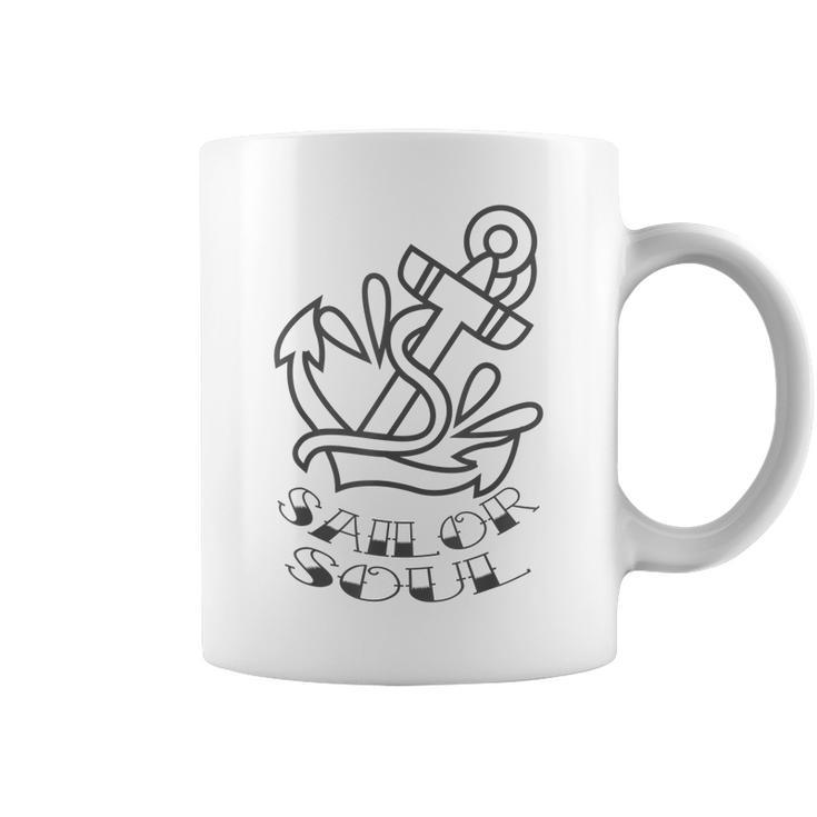 Sailor Soul Anchor  Coffee Mug