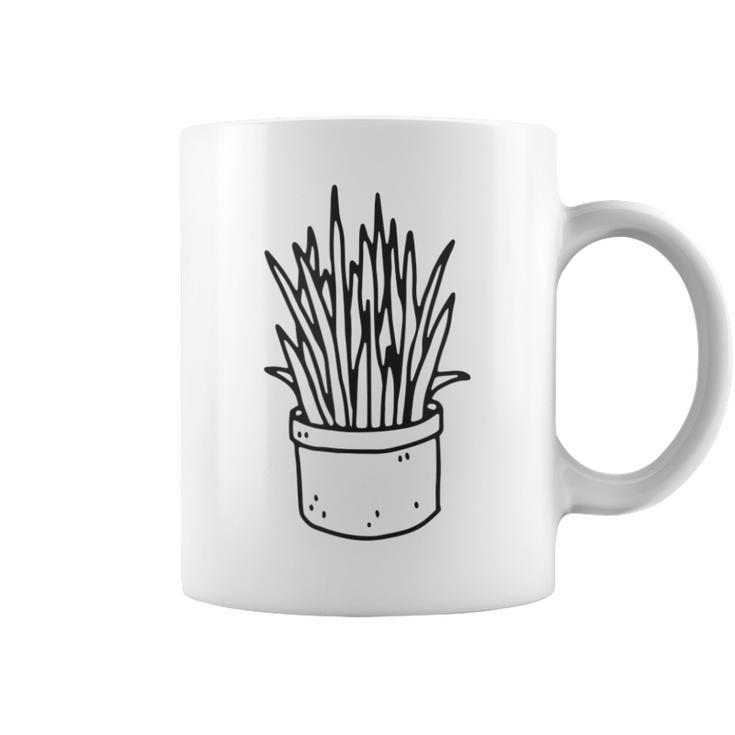 Sansevieria Snake Plant Mother-In-Law's Tongue Coffee Mug