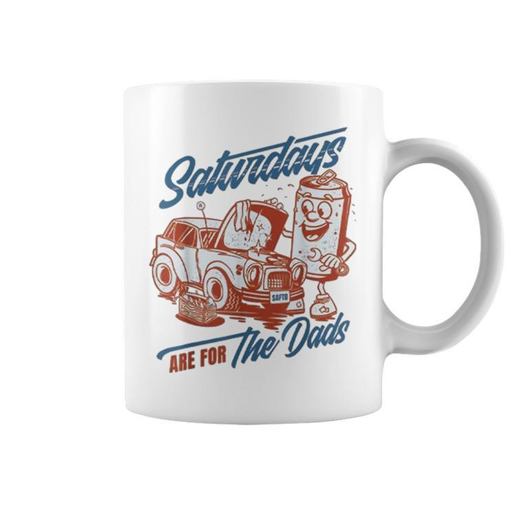 Saturdays Are For The Dads Car Guy  Coffee Mug