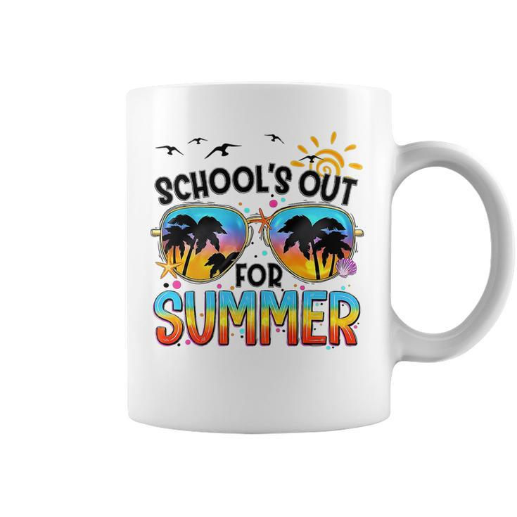 Schools Out For Summer Last Day Of School BeachSummer Coffee Mug