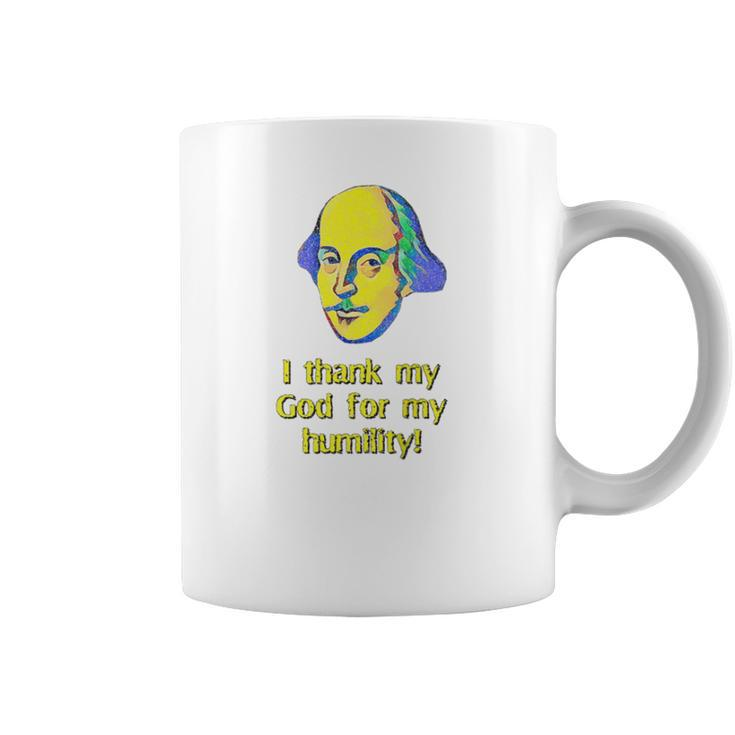 Shakespearean Humility Quote Richard Iii On Back Coffee Mug