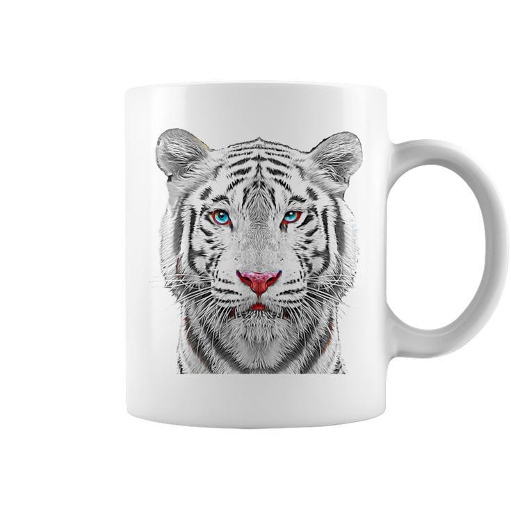 Siberian White Bengal Tiger Coffee Mug