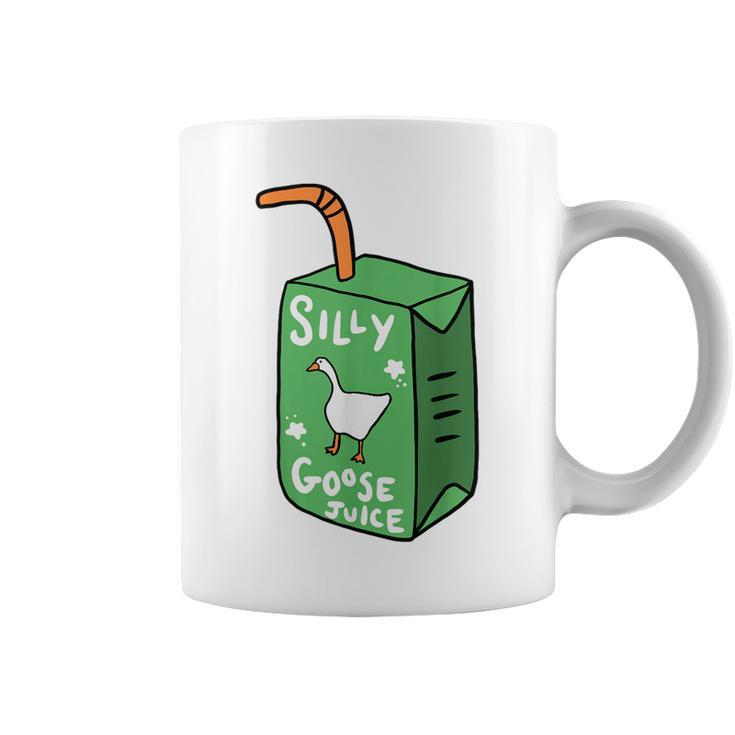 Silly Goose Juice Funny Goose Meme Bird Lover  Coffee Mug