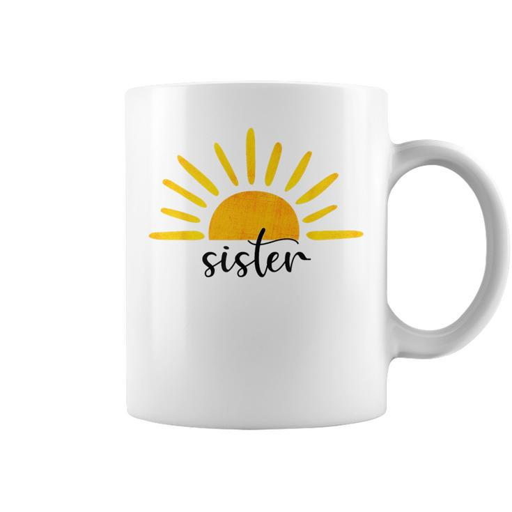 Sister Of The Birthday First Trip Around The Sun Birthday  Gifts For Sister Funny Gifts Coffee Mug