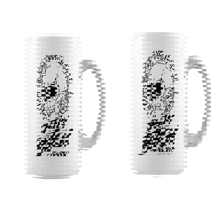 Skull Move Over Hot Girl Summer It's Spooky-Bitch Season Coffee Mug