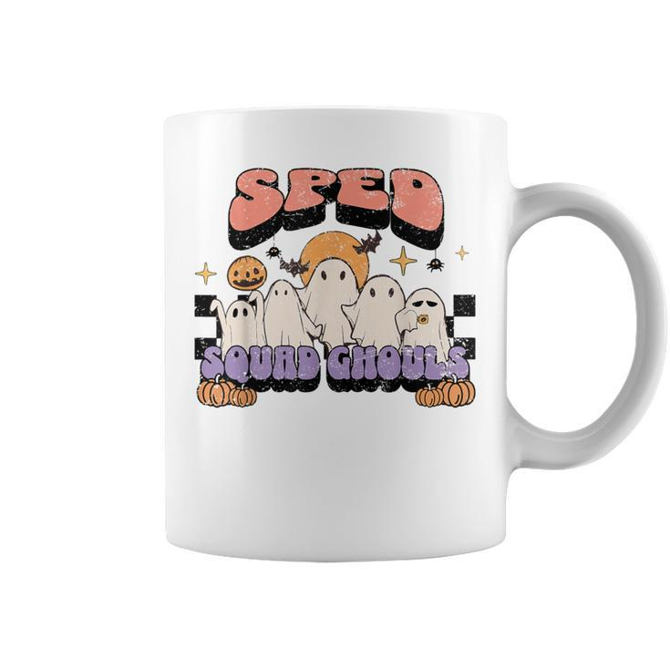 Sped Squad Ghoul Special Education Teacher Halloween Costume Coffee Mug