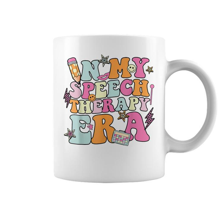 In My Speech Therapy Era Slp Therapist Language Pathologist Coffee Mug