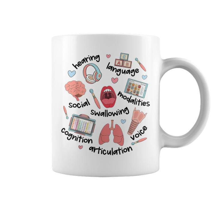 Speech Therapy Therapist Slp Speech Language Pathologist  Coffee Mug