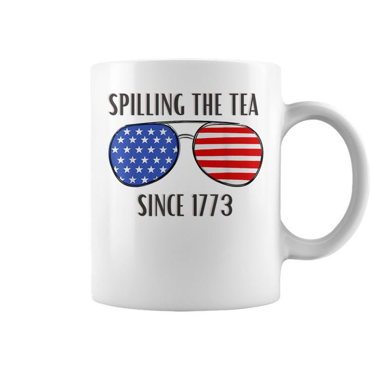 Spilling The Tea  Coffee Mug