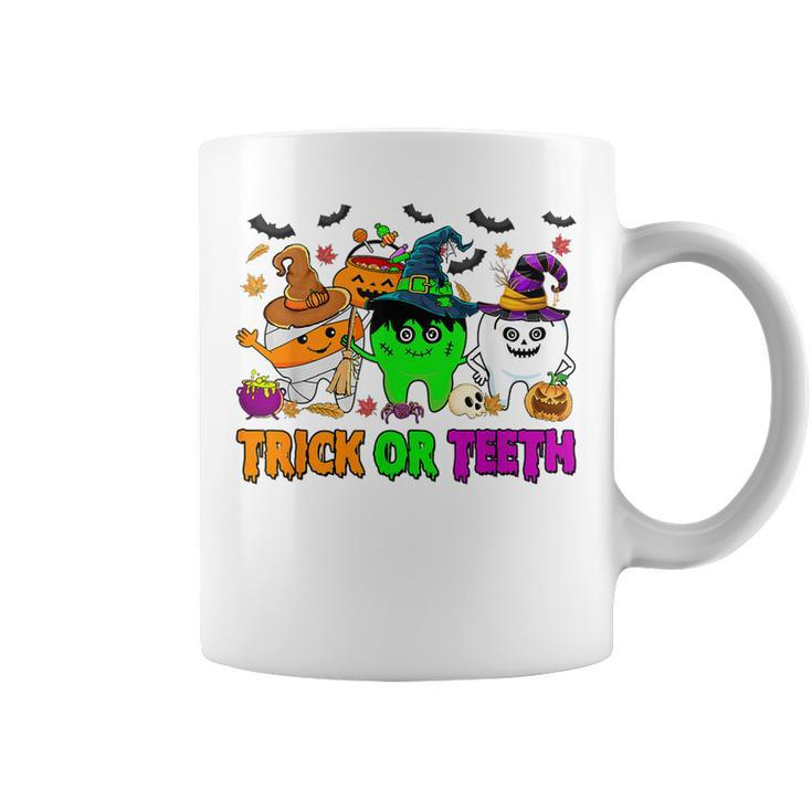 Spooky Dentist Halloween Trick Or Th Dental Assistant  Coffee Mug