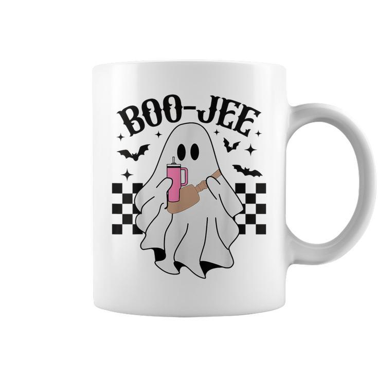Spooky Season Cute Ghost Halloween Costume Boujee Boo-Jee Coffee Mug