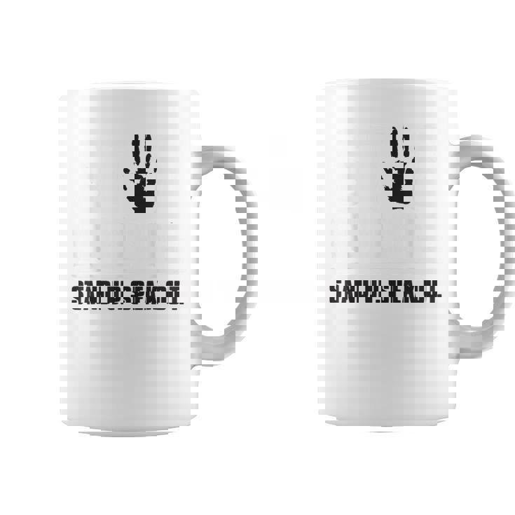 Stop Bullying Orange Stand Up Speak Out Unity Day Coffee Mug