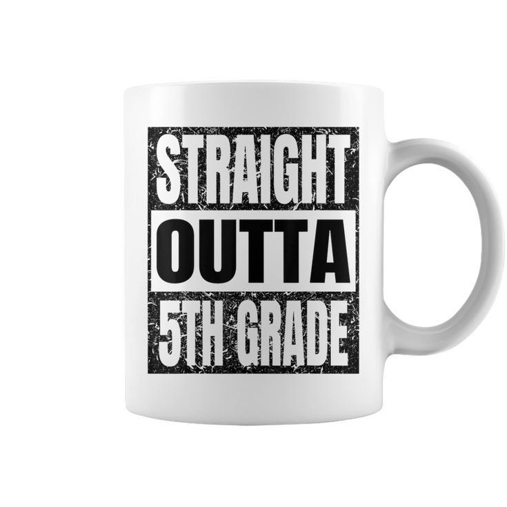 Straight Outta 5Th Grade Graduation Gifts Grad Class 2023 Coffee Mug