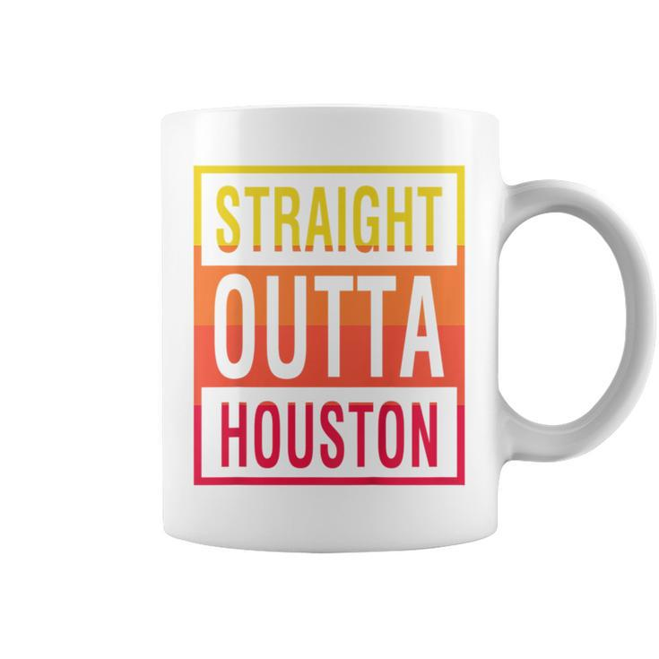Straight Outta Houston Texas  Coffee Mug