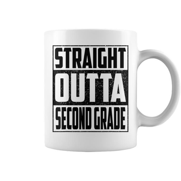 Straight Outta Second Grade School Graduate 2023 2Nd Grade Coffee Mug