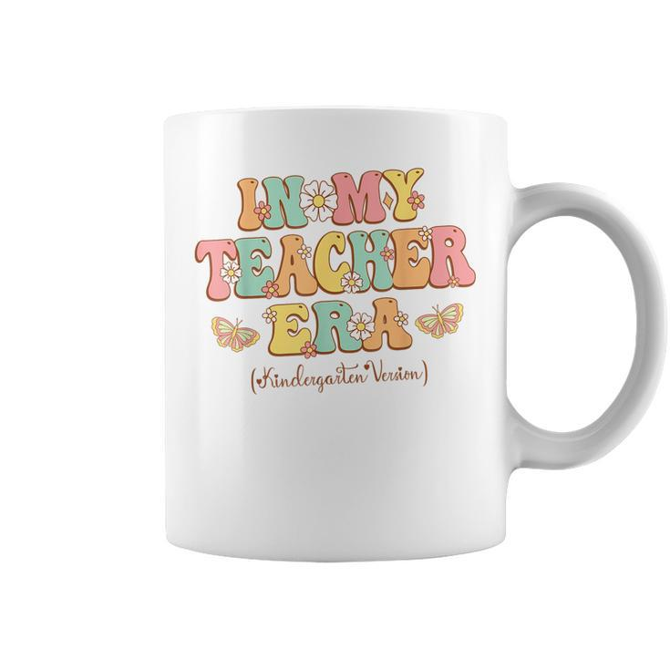 In My Teacher Era Kindergarten Version Retro Back To School Coffee Mug