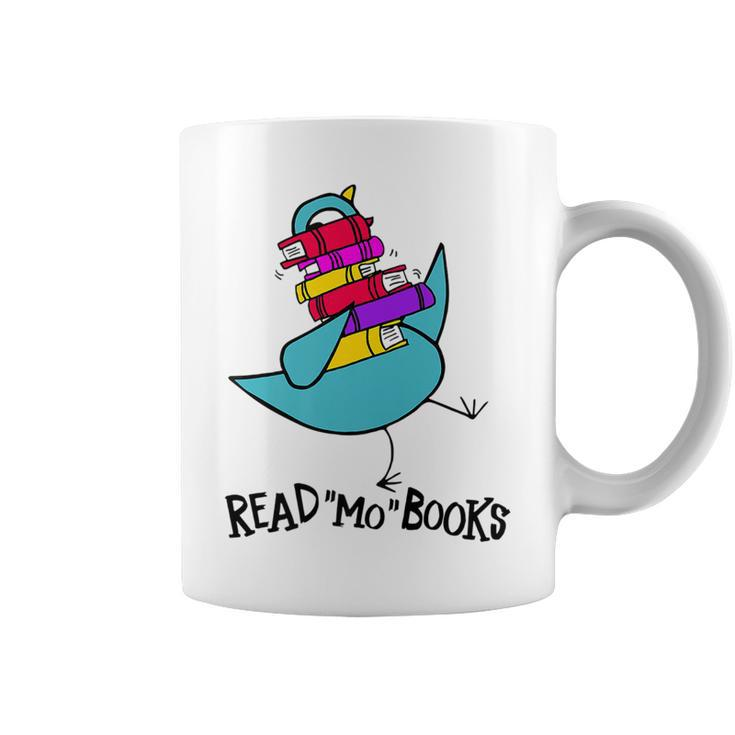 Teacher Library Read Mo Books Pigeon Reading Library Coffee Mug